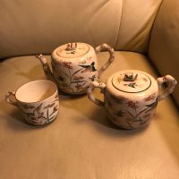 Asien Teekanne Zuckerdose und Tasse Keramik China Vintage Japan Bayern - Gilching Vorschau