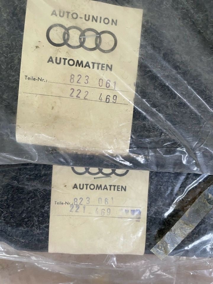 Auto Union Automatten vorne Neu NOS in Baden-Württemberg - Bad Rappenau, Ersatz- & Reparaturteile