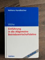 Wöhe - Einführung in die allgemeine Betriebswirtschaftslehrew Bielefeld - Brackwede Vorschau