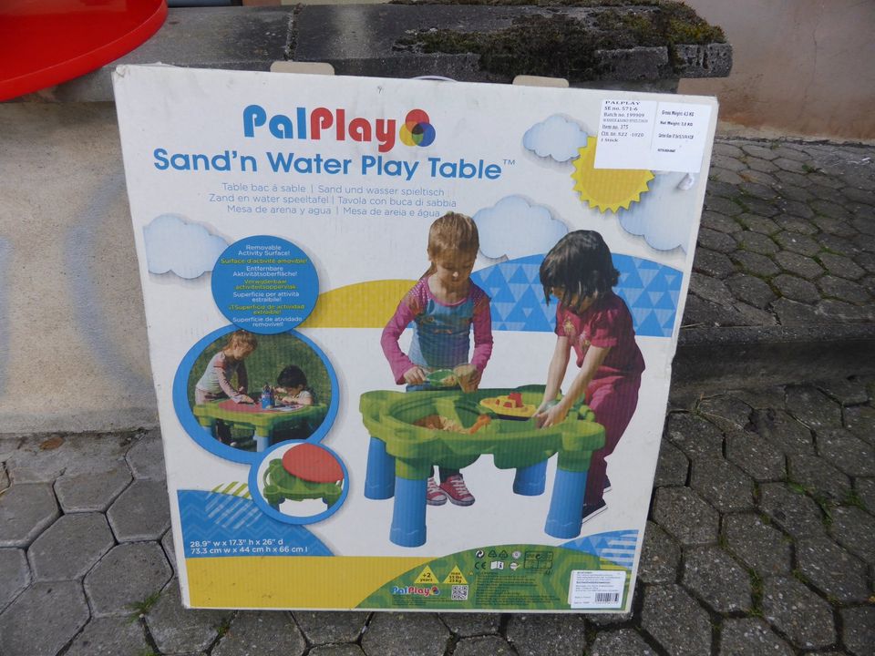 PalPlay Sand - und Wasserspieltisch in Rhens