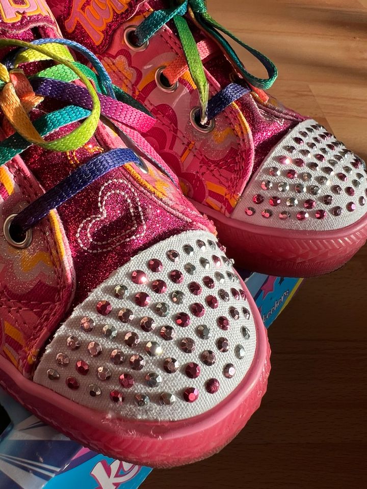 Skechers Twinkle Toes Twinkle Brites Blinkerschuh Glitzer Gr. 36 in Berlin