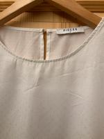 PIECES Damen Oberteil Bluse Top weiß Kurzarm Gr. M Sommer Bayern - Würzburg Vorschau