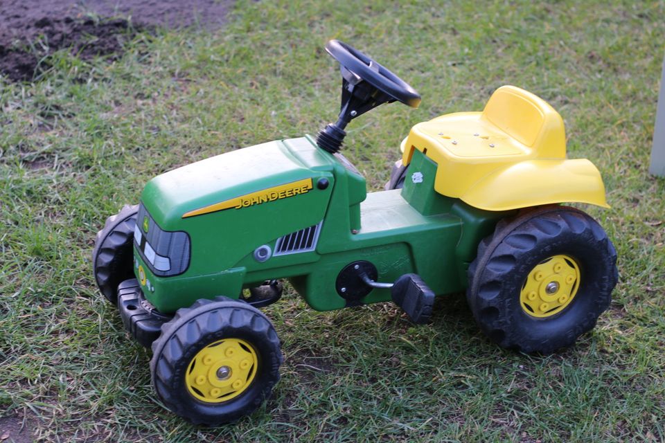 ⭐ Rolly Toys rollyKid John Deere Traktor, Tretfahrzeug, Trecker ⭐ in Cottbus