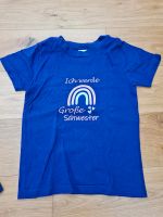 2 Shirts "Ich werde große Schwester", lila, Gr. 104 Rheinland-Pfalz - Altrich Vorschau