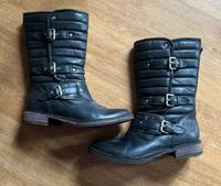 Ugg Biker Boots Reißverschluss Schnallen Schwarz Leder 38 neu Rheinland-Pfalz - Mainz Vorschau