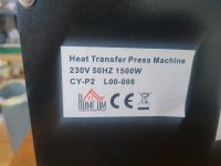 Heat Trsnsfer Press Machine Niedersachsen - Haselünne Vorschau