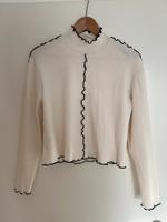 Mango Pullover Langarmshirt Creme Gr M Nordrhein-Westfalen - Langenfeld Vorschau