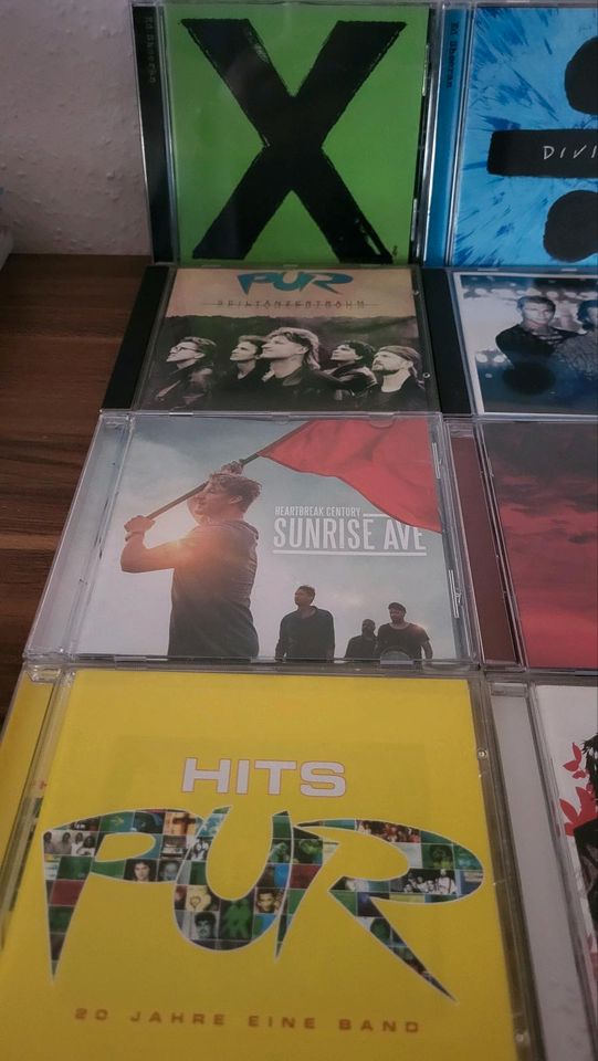 Konvolut von 12 CDs, Alben, aha, Ed Sheeran, Pur, und weitere... in Duisburg
