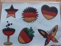 Deutschland-Klebsticker für die Haut, 0,50 EUR/Packung Niedersachsen - Nordenham Vorschau