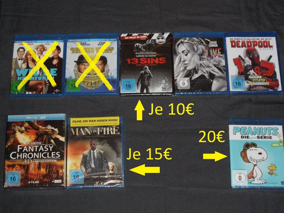 NEU & OVP ✅ blu-ray Filme ✅ Schon ab 3€ in Ludwigshafen