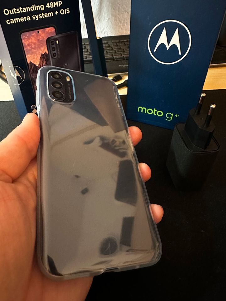 Motorola Moto G41 128GB Meteorite Black TOPZUSTAND in Nürtingen