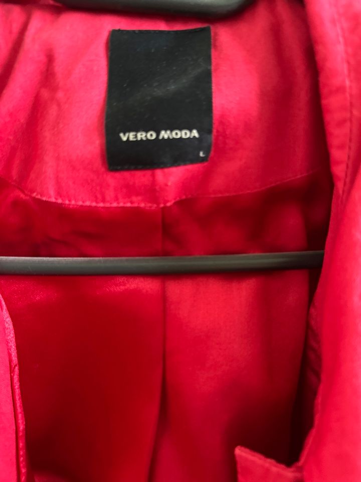 Rote Jacke jacket Damen. Gr. L wie neu vero moda in Köln