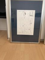 2 Pablo Picasso Bilder gerahmt mit Passepartout Nordrhein-Westfalen - Beckum Vorschau