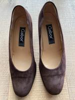 Braune Gabor Wildleder Pumps Gr. 5 / 38 Bayern - Hattenhofen Vorschau