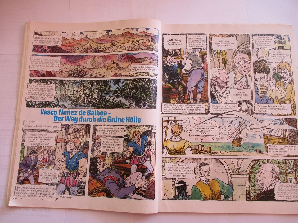 Die Eroberung der Welt - Nr.6 - Comic - 1981/82 in Bad Segeberg