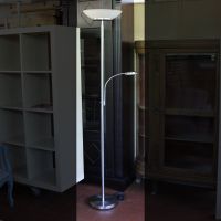 Deckenfluter aus Edelstahl mit Leselampe | Stehlampe | Lampe Schleswig-Holstein - Oeversee Vorschau