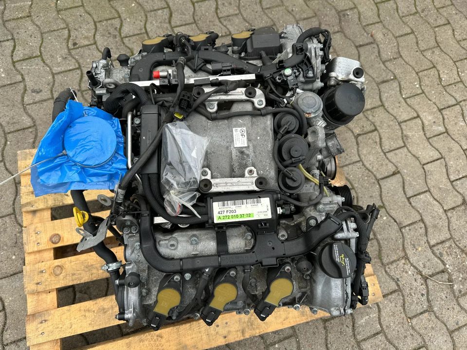Mercedes E CLS SL S C ML CLK SLK 280 350 CGI Benzin W211 W219 R230 W209 R171 272 V6 Motor Komplett in Ottersberg