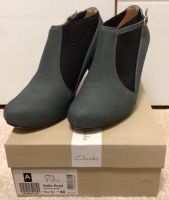 Stiefeletten, Ankle Boots, CLARKS, Dalia Pearl, graublau, Gr. 40 Leipzig - Schleußig Vorschau