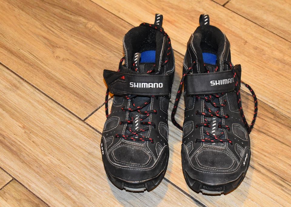 MTB Shimano MT 53 SPD Schuhe Gr.44 guter Zustand in Schiffdorf