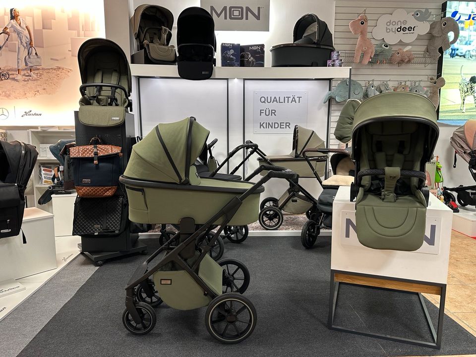 NEU - MOON PIÙ EDITION + 2024 Kombi-Kinderwagen  - NEU - FIRLEFANZ in Hohenwarsleben