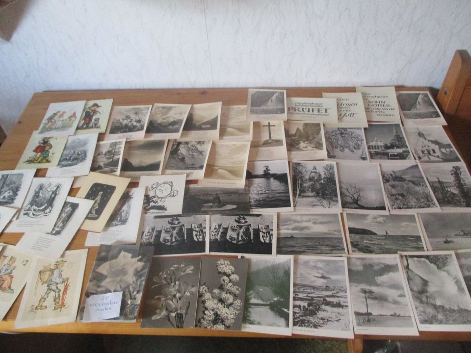 über 60 alte Postkarten (Pack X) in Rudersberg