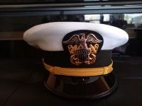 US Navy Officers Combination Cap Offiziers Schirmmütze weiß 71/4 Baden-Württemberg - Ehrenkirchen Vorschau