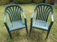 Gartenstühle aus Kunststoff grün 2 Stück Niedersachsen - Hildesheim Vorschau