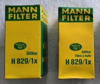 MANN FILTER H829/1x Ölfilter V8 Mercedes 500E 500SE 500SL Niedersachsen - Bad Zwischenahn Vorschau