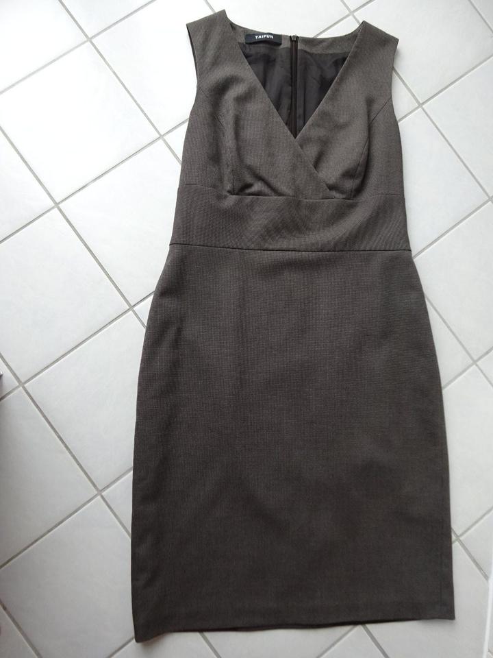Taifun Damen Etuikleid Kleid braun kariert Gr. 38 - wie NEU! in Ingolstadt