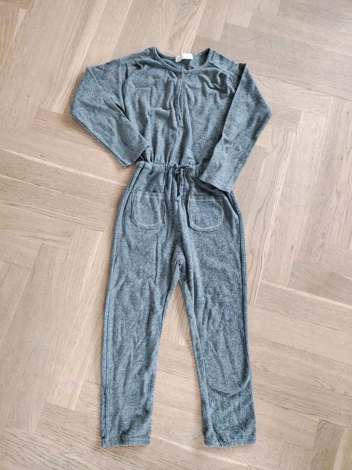 Zara Jumpsuit Overall weich boucleartiger Jersey in Schongau