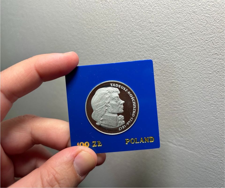 100 Zloty Zlotych 1975 1976 PP Silbermünzen aus Polen in Zossen-Dabendorf