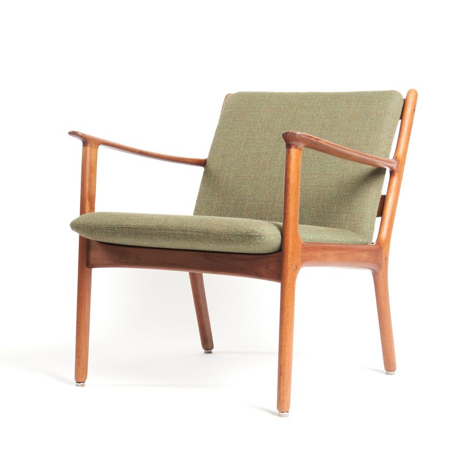 ✓ Wunschfarbe & Stoff | Ole Wanscher Senator Sessel easy Chair Teak Kai Kristiansen Grete jalk Poul jensen Teakholz Arne Hovmand Olsen Hans Wegner Fredrik Kayser mid Century Vintage in Berlin