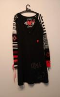 Desigual Strickkleid langarm 10€ Stick Pailletten schwarz rot M Bayern - Tutzing Vorschau