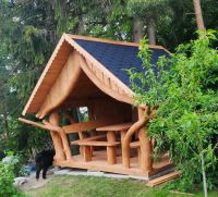 Gartenpavillon 3 Meter Läng, Pavillon aus Holz, Hütte, Gartenhaus Bayern - Aurach Vorschau