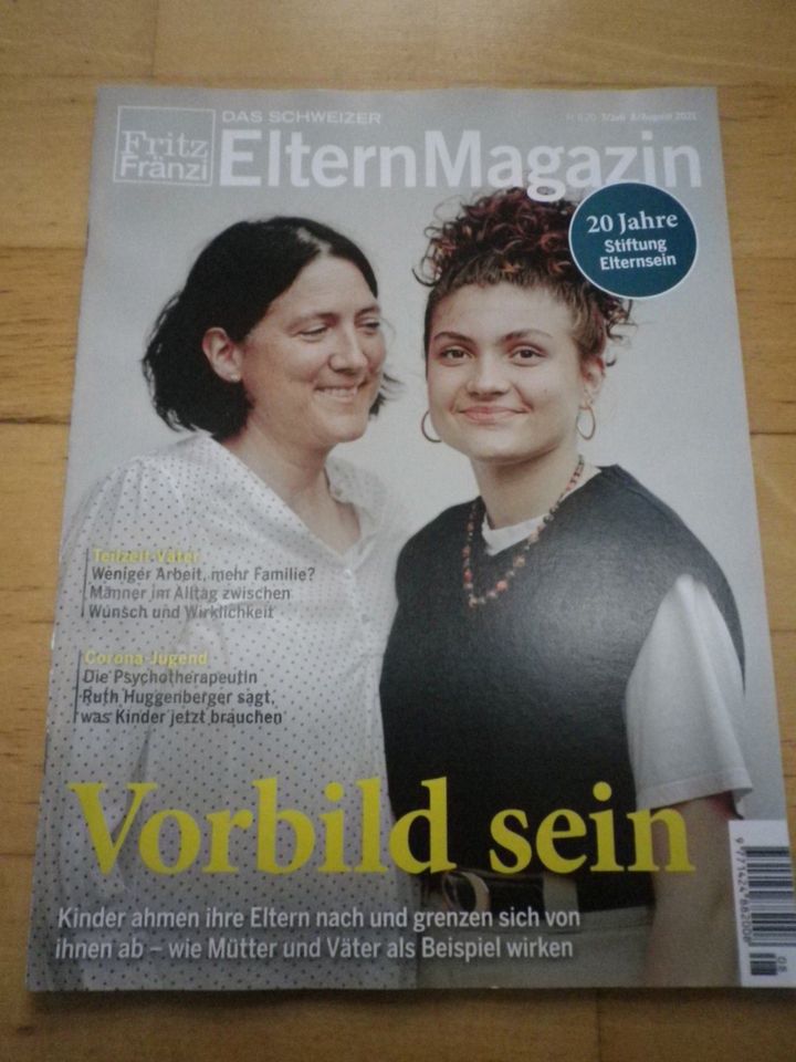 Vorbild sein * Das Schweizer ElternMagazin * Juli/August 2021 * in Rheinfelden (Baden)