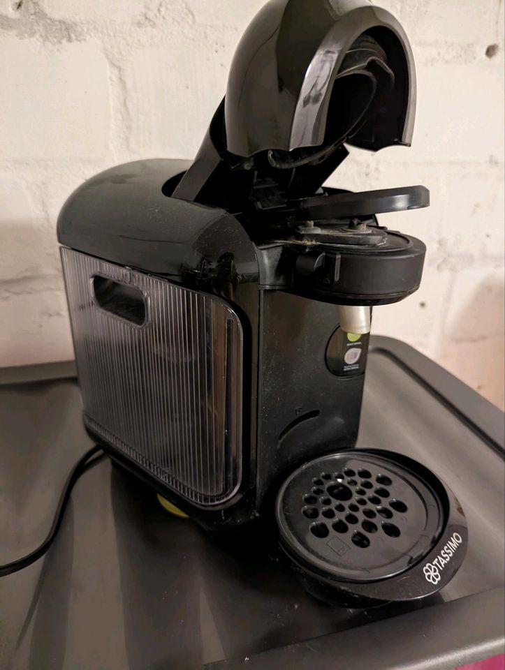 Tassimo Kapsel Kaffeemaschine von Bosch, gut erhalten, schwarz, in Moers