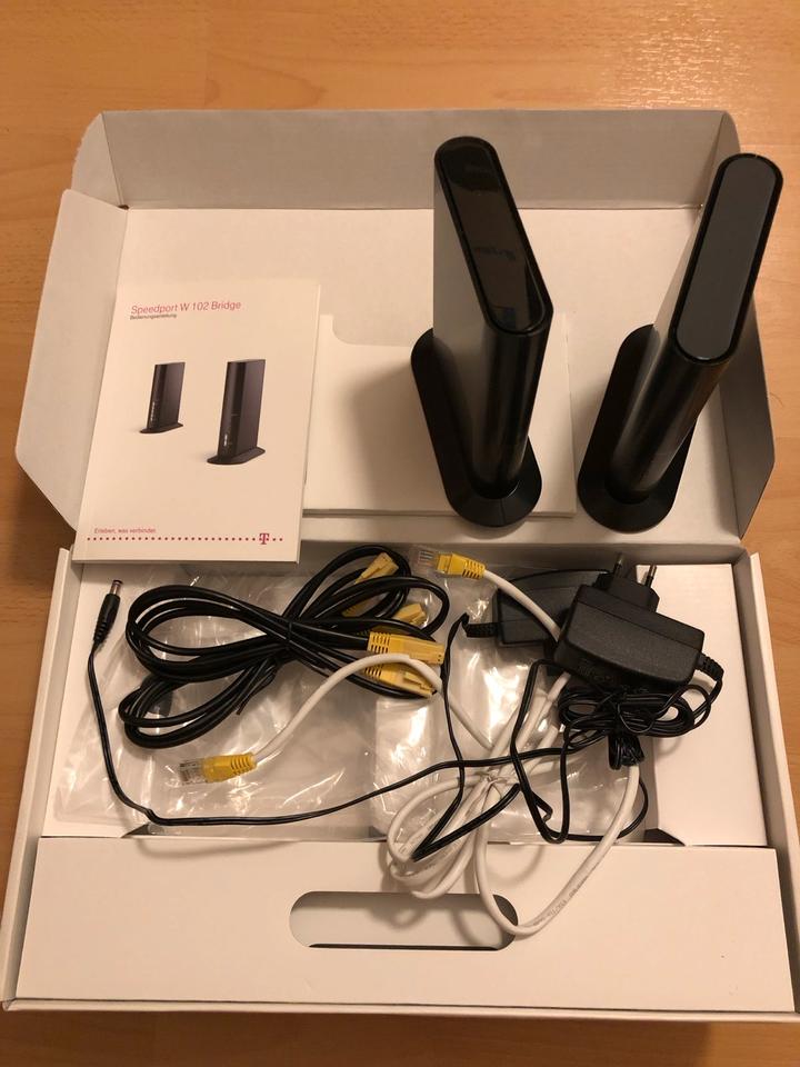 Telekom SPEEDPORT W 102 Bridge Duo WLAN Adapter Media Receiver in Magdeburg