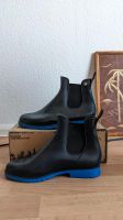 Plateau-Stiefeletten [42 / schwarz mit blauer Sohle] Leipzig - Grünau-Ost Vorschau