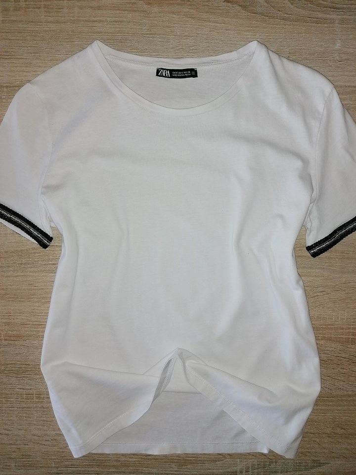 Zara S 36 Damen T-shirt Shirt kurzarm in Pfeffenhausen