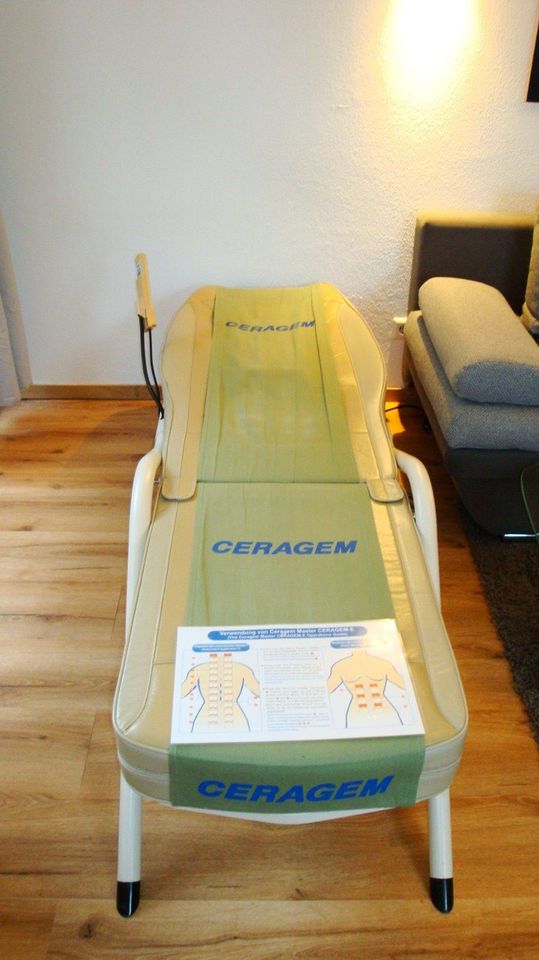 Massageliege Ceragem E Heizung Behandlungsliege Schmerztherapie in Berchtesgaden