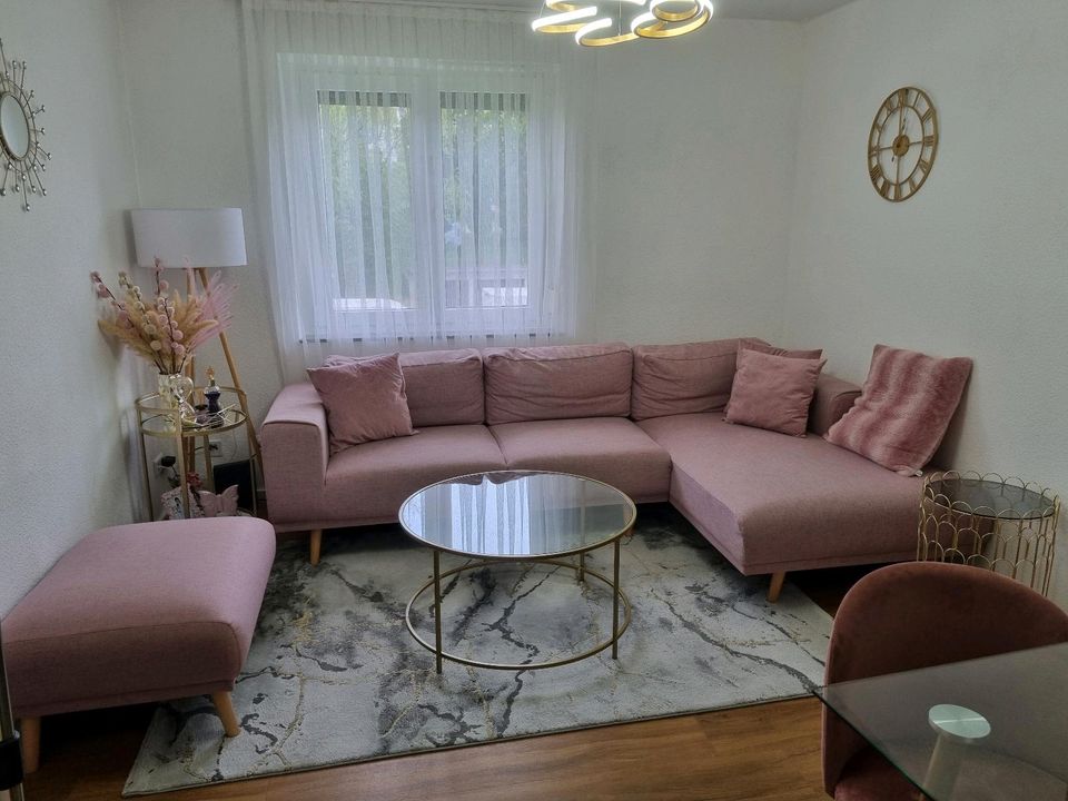 Sofa mit hocker in Kornwestheim