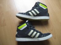 Adidas Gr. 40 Schuhe / Sneaker dunkelblau mit neongelb Nordrhein-Westfalen - Ratingen Vorschau