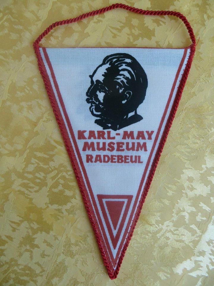WIMPEL-KARL-MAY MUSEUM RADEBEUL-Beidseitig bedruckt!-NEU! in Welfesholz