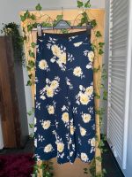 Mango Culotte blau weiß blumen mit gelb München - Au-Haidhausen Vorschau