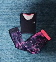 Damen 2er Set aus Sport T-Shirt und passende 3/4 Leggings Bochum - Bochum-Süd Vorschau