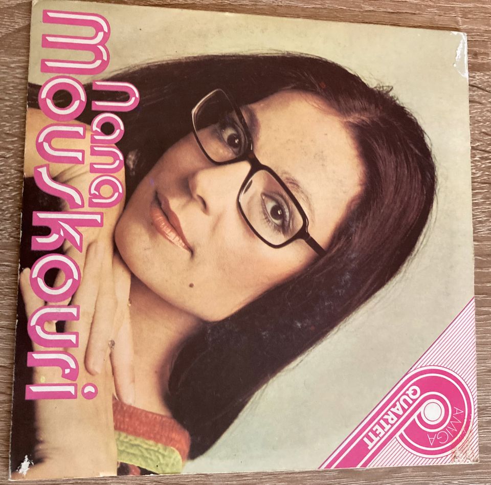 Single, Nana Mouskouri in Chemnitz