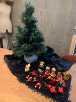 Kleiner künstlicher Christbaum mit altem Weihnachtsschmuck Bayern - Böhmfeld Vorschau