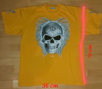 Herren Totenkopf T-Shirt  Gr. M  gelb  neuwertig Kr. München - Taufkirchen Vorschau