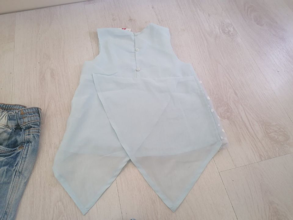 Kleiderpaket, Rock, Shorts, schickes Oberteil Topolino Gr. 98 in Extertal