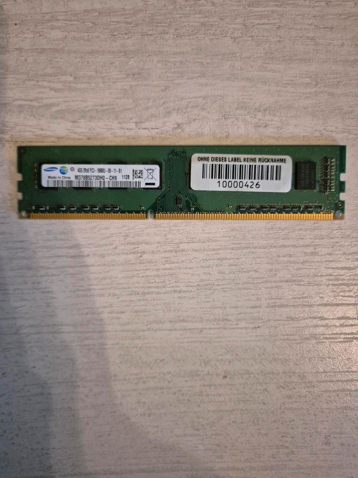 4gb DDR3 Ram 1333 MHZ in Hohenlockstedt